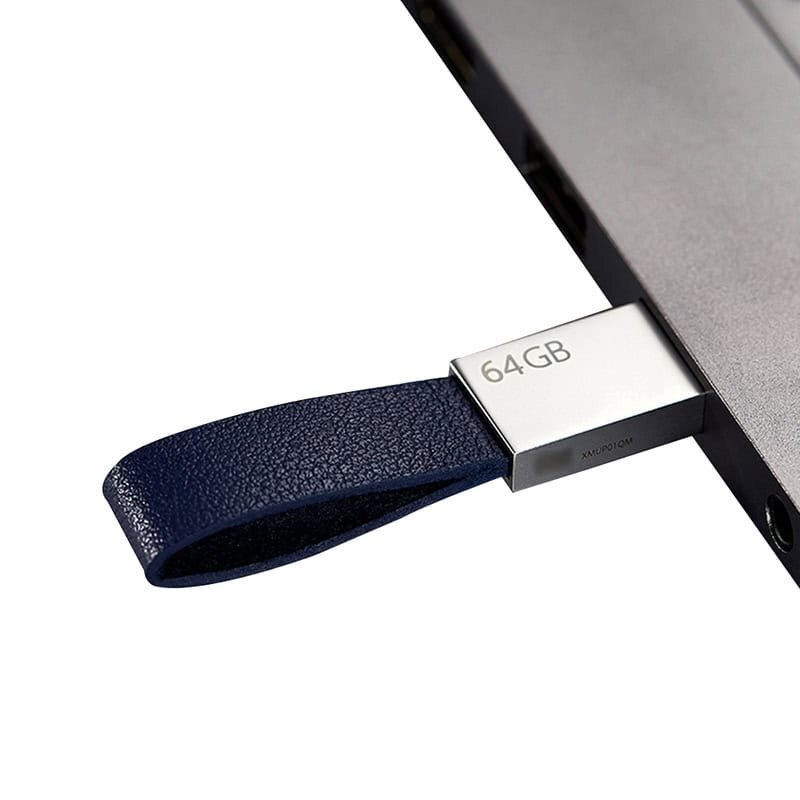 bulk keychain leather usb flash drive