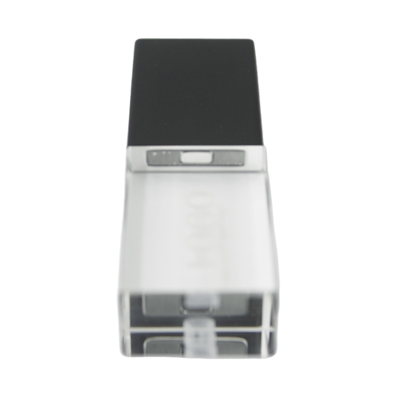Black Transparent Crystal USB Flash Drive