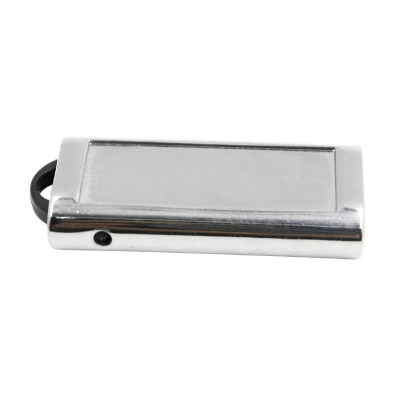 Two-sided metal push-pull USB flash disk