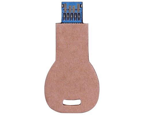 Biodegradable Round Head Key Flash Pendrive