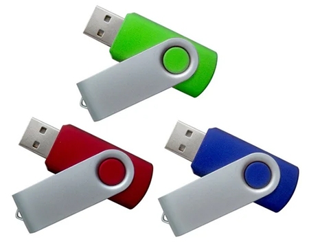 Twister USB Flash Drive Swivel Pen Drives