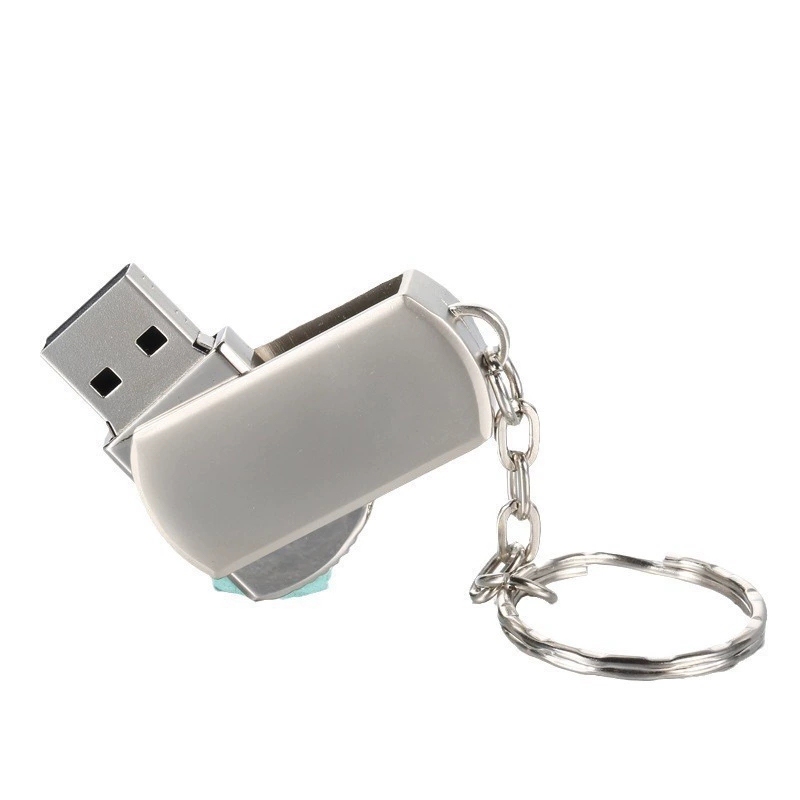 Rotating Metal Chubby USB 2.0 Flash Drive