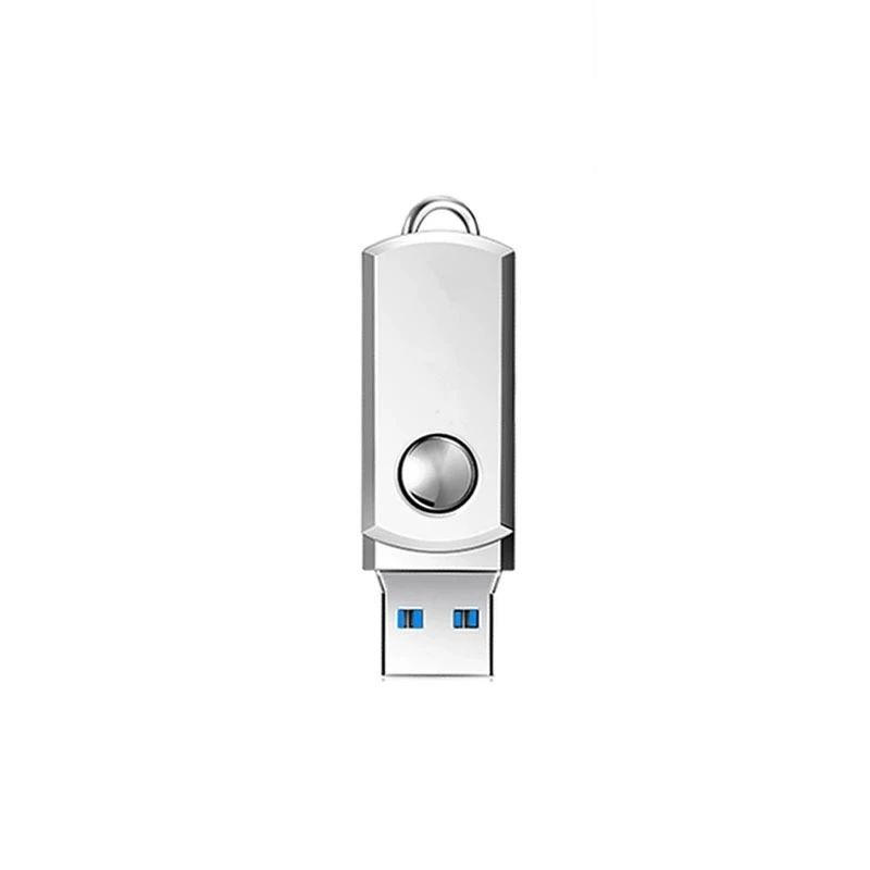 Silver Metal USB 3.0 Chubby Flash Drive