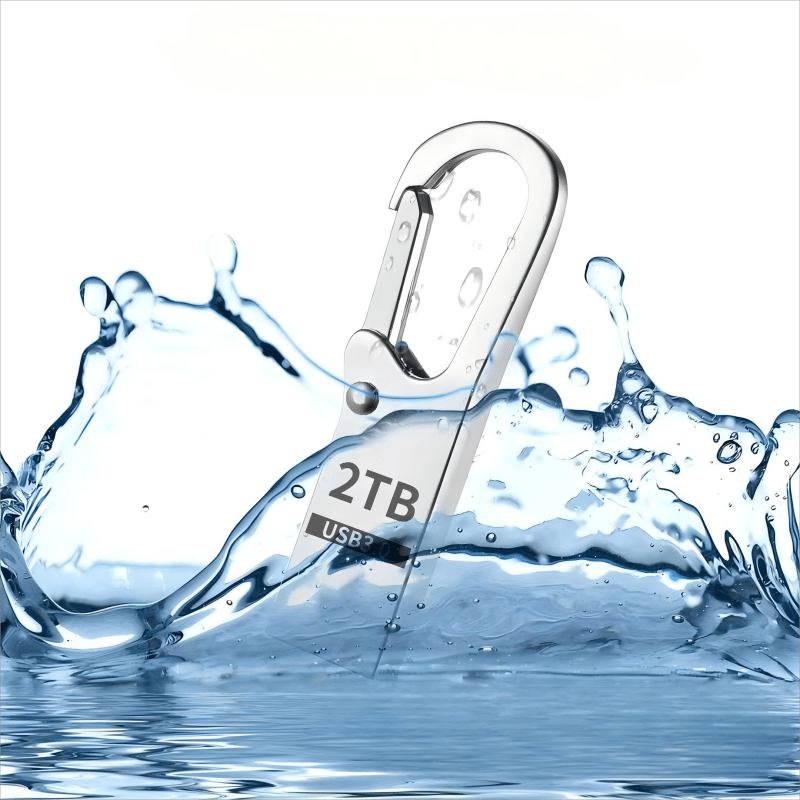 Metal Clip - on USB Flash Drive
