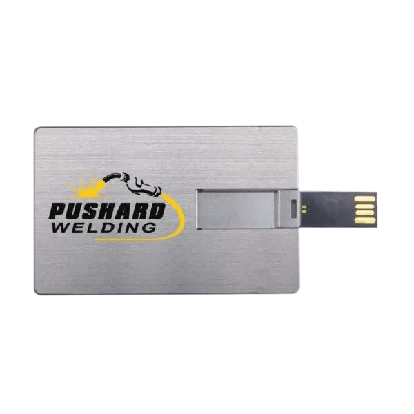 Multi-Color Silk-Screen Printed Logo aluminium card usb