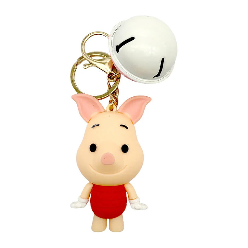 cartoon pig keychain