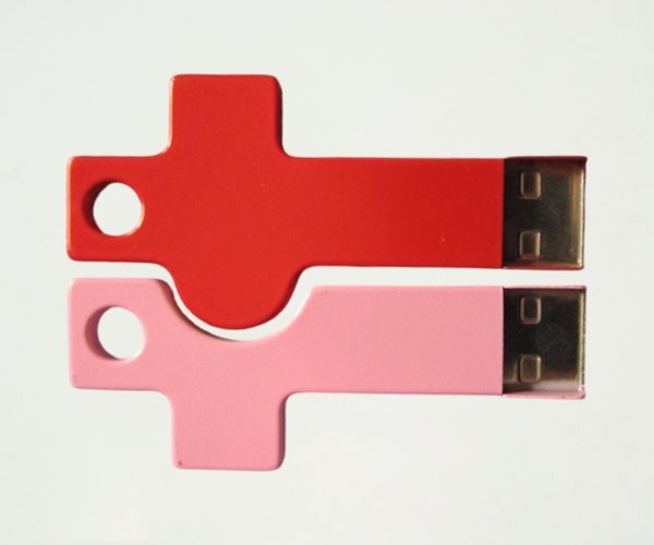 Cross-shaped Metal USB Drive