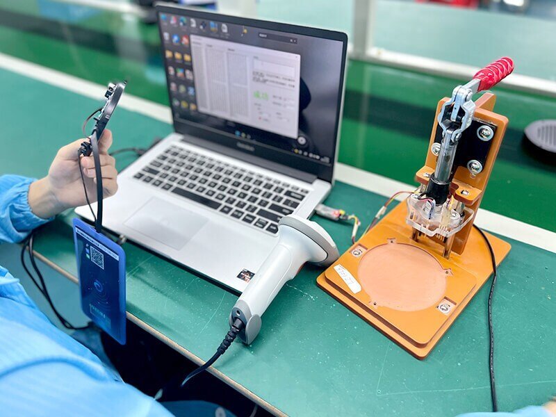 Prueba de baterías recargables