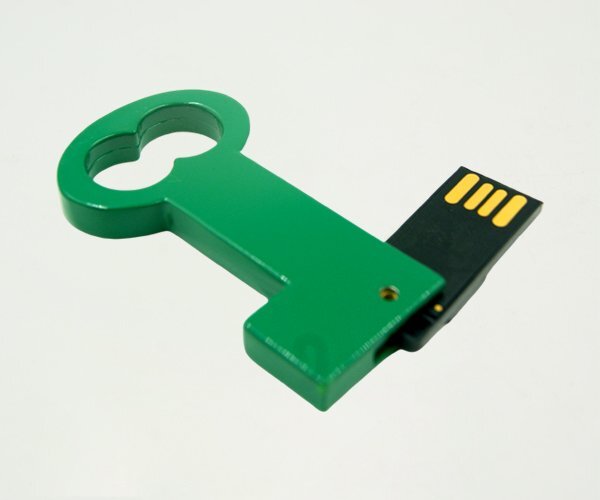 Rotating Metal Key USB Drive