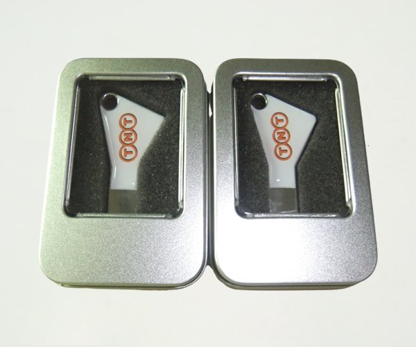 Triangular Resin-coated Key USB Drive