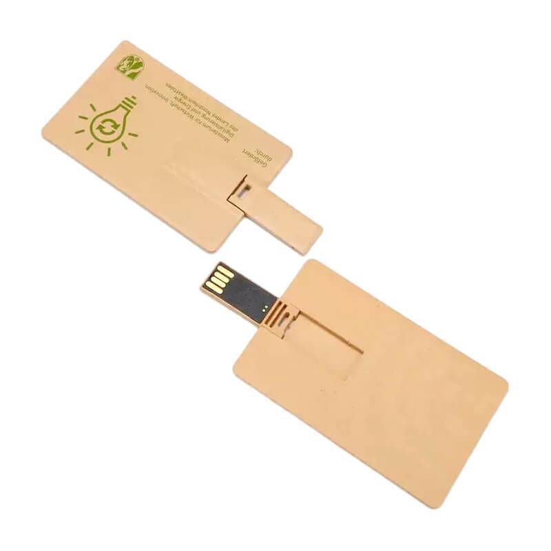 tarjeta biodegradable usb flash disk