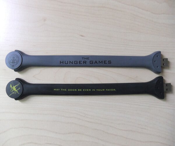 custom silicone bracelet usb drive