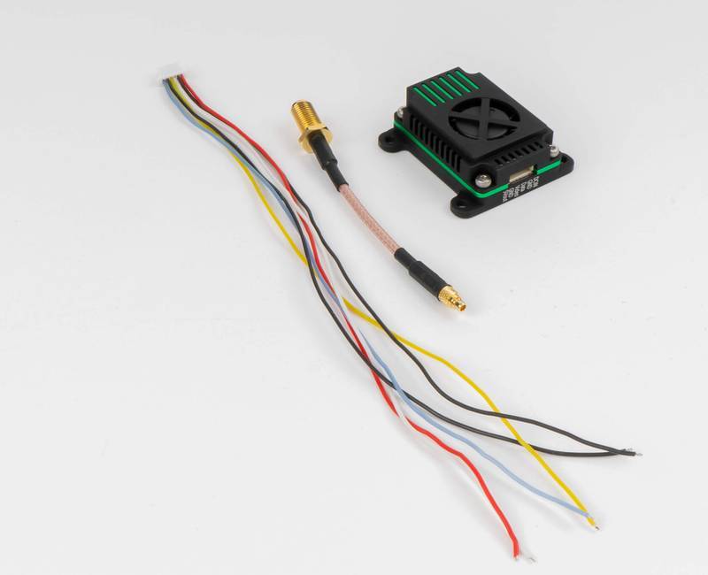 1.2G Long Range VTX Kit with Cooling Fan, SMA Antenna Cable & Servo Wire