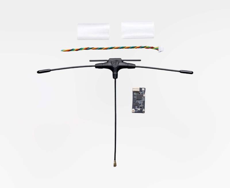 2.4+915M Long Range ELRS Receiver Kit with Dual-Bar T-Antenna