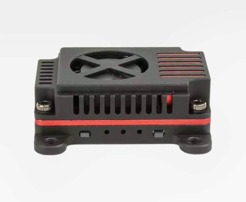 2.5W-5.8G FPV VTX Module with CNC Heatsink Housing and Active Cooling Fan