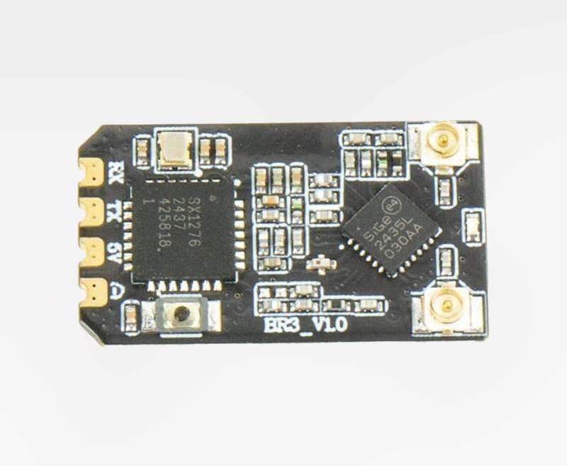 915M Dual IPEX ELRS Receiver with SX1276 Chip & PALNA Module-BR3-