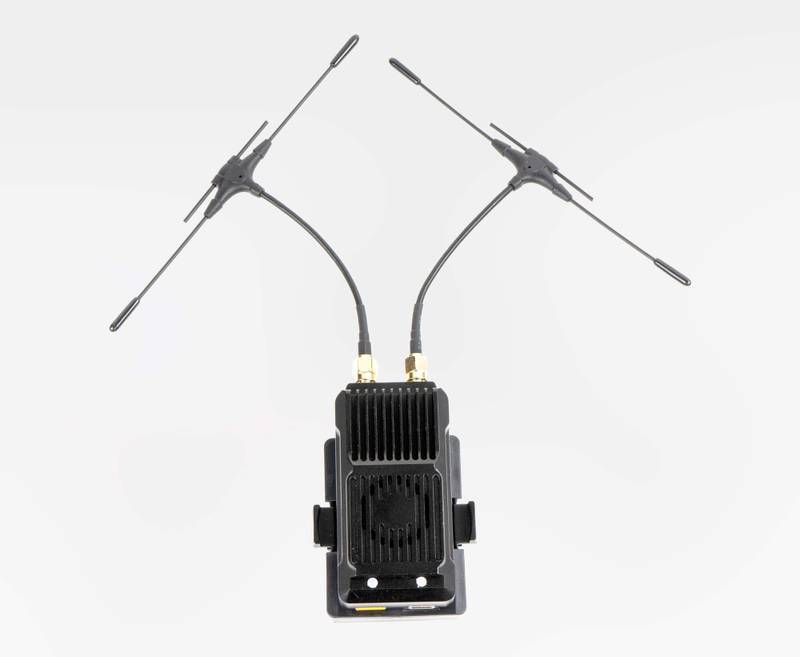 Gemini Dual-Antenna ELRS TX Module with Dual T-Type Antennas for Enhanced Signal