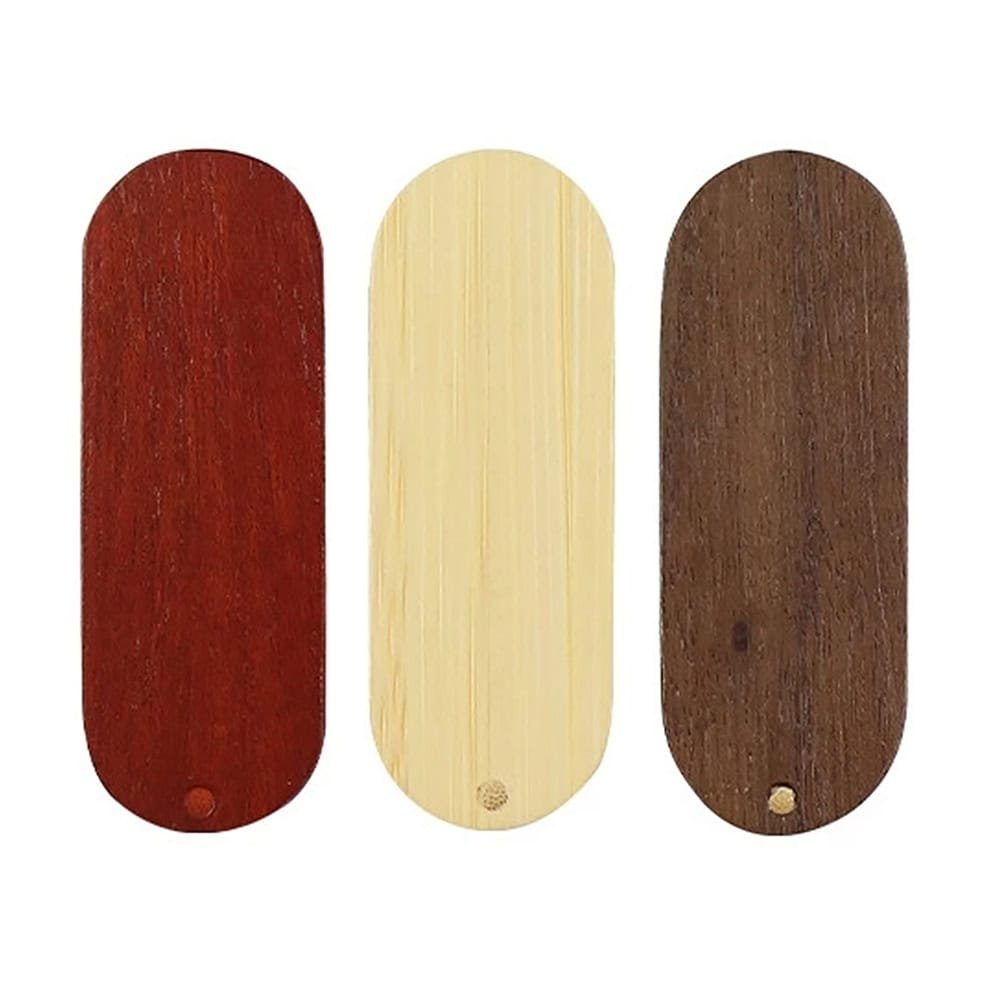 Fabricante de memorias USB de madera con forma giratoria