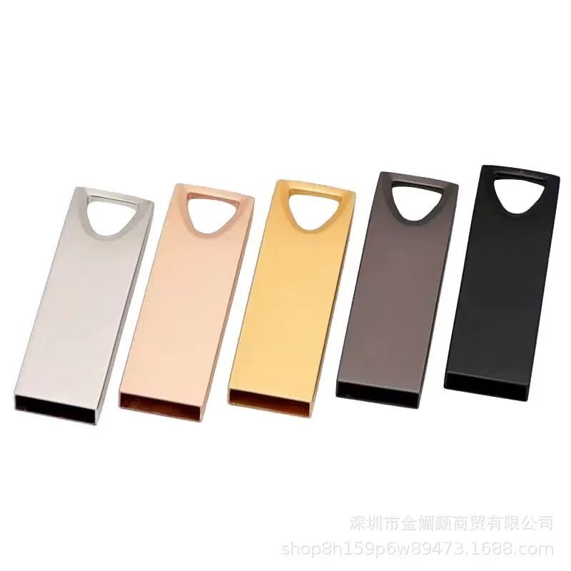 Metal USB Flash Drive with Triangular Design1