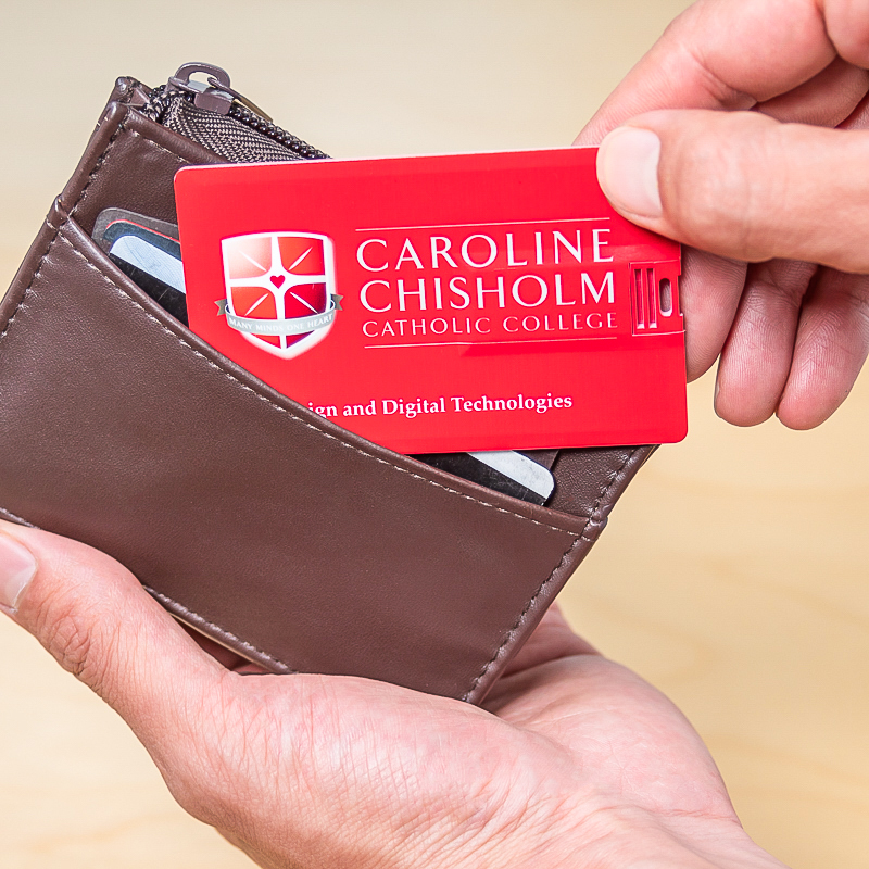 Micro Flip Wallet Card CustomUSB Flash Drive