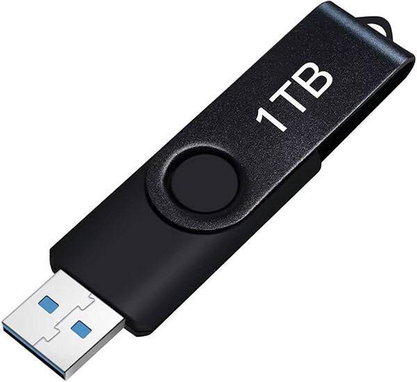 Memoria USB 1TB, Memoria USB de alta velocidad 1TB con llavero