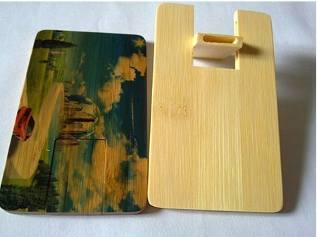 Holzkarte USB-Flash-Laufwerk