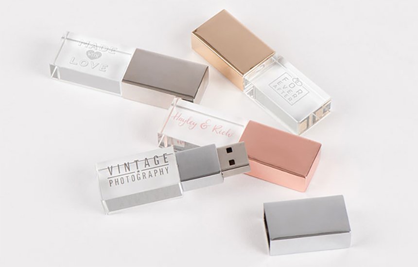 Хрустальный USB-накопитель