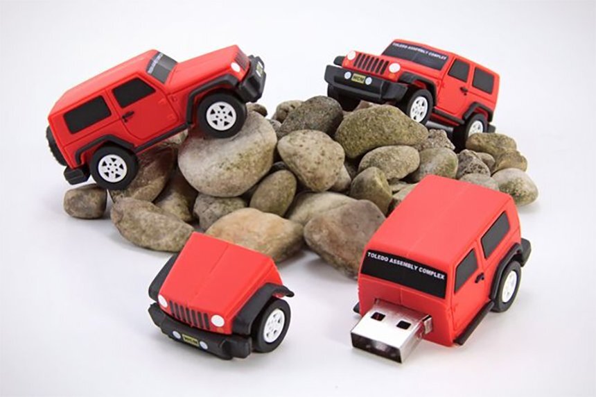 Custom Jeep USB Drive