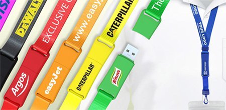 Individuelles USB-Flash-Laufwerk-Lanyard