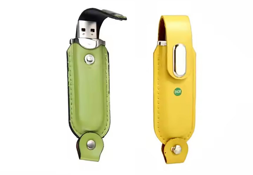 Открыть магнитный кожаный чехол 16 г флэш-диск usb брелок памяти stick 2.0Cuero случае ручка диск 32G