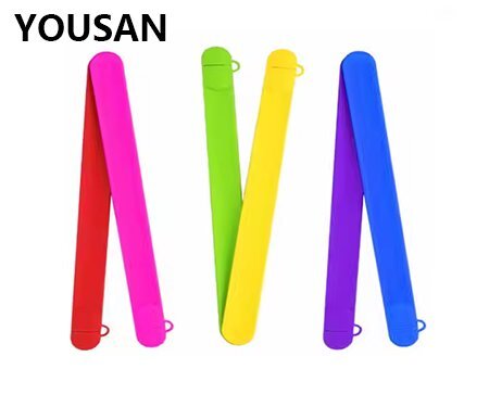 Soft rubber slaps Brazalete pen drive 8G magnetic wrist band 16G Siliconeflash USB Slap Bracelet