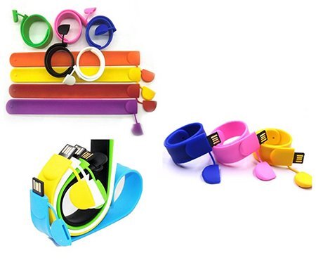 USB Flash Drive Slap Band Pendrive