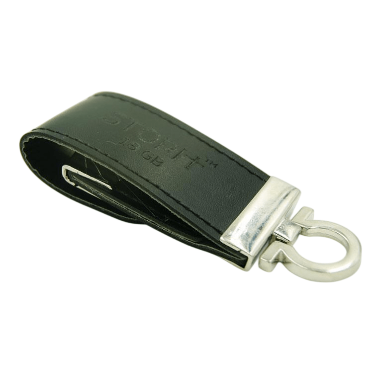 Premium artisanal leather USB
