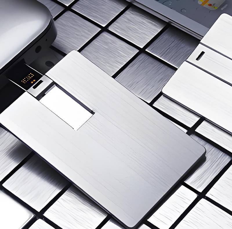 china transparent card usb flash drive supplier