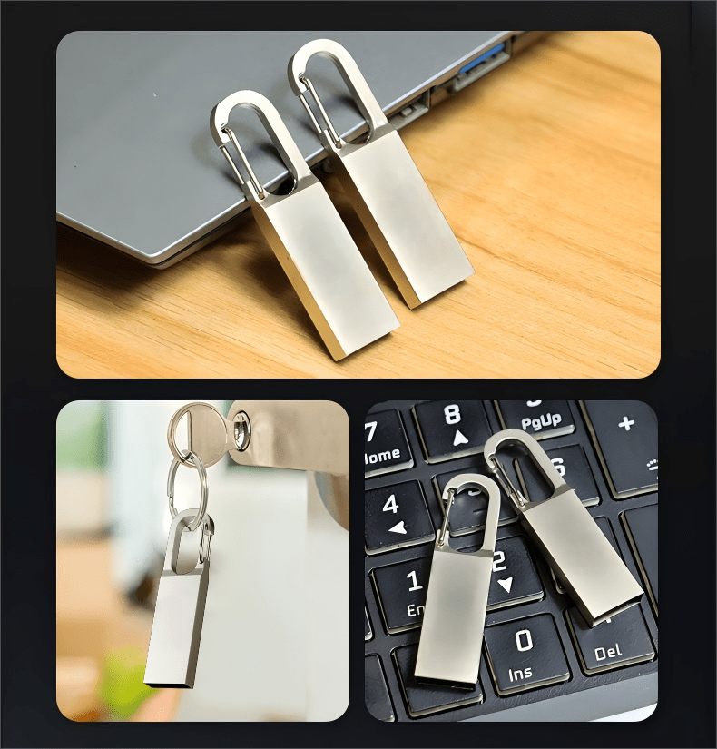 Carabiner - Clasp Metal USB Flash Drive