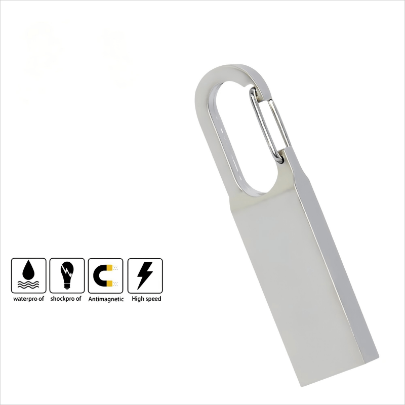 Carabiner - Style Metal USB Drive from Factory