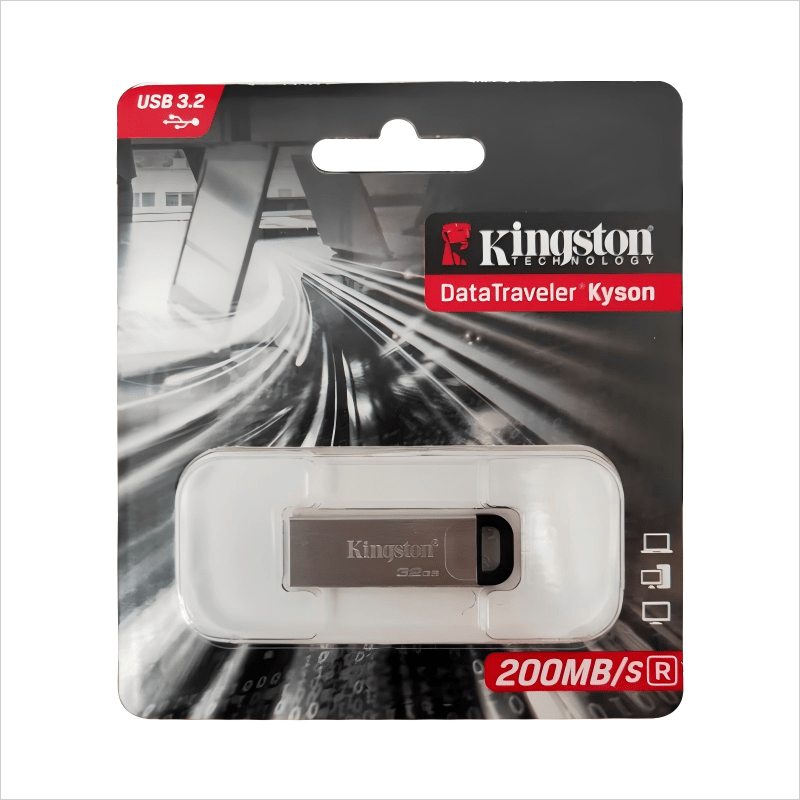 Kingston Metallic USB Drive package box