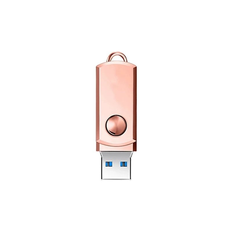 Rose Gold Metal USB 3.0 Chubby Flash Drive
