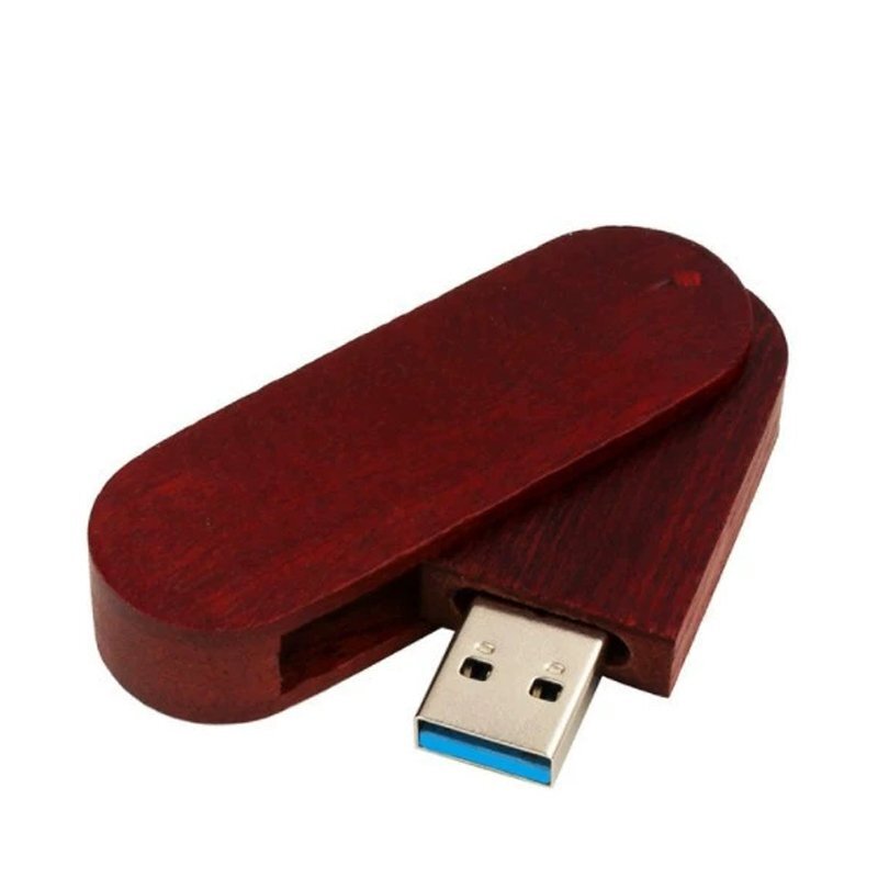 Rosewood Rotating USB 3.0 Drive
