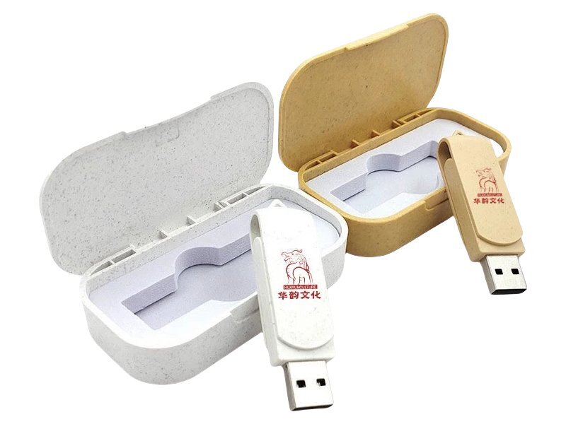 Rotating Degradable USB Flash Drive