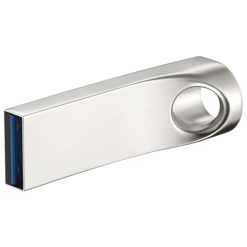 Silver Whistle Metal USB Flash Drive