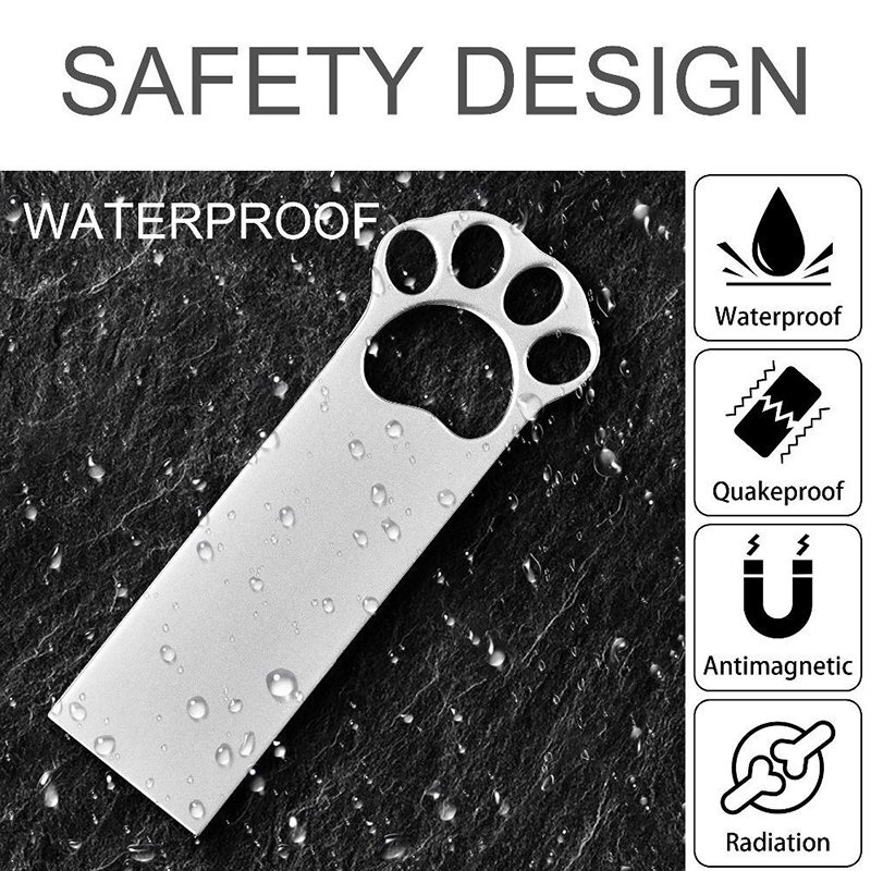 Waterproof and shockproof display diagram