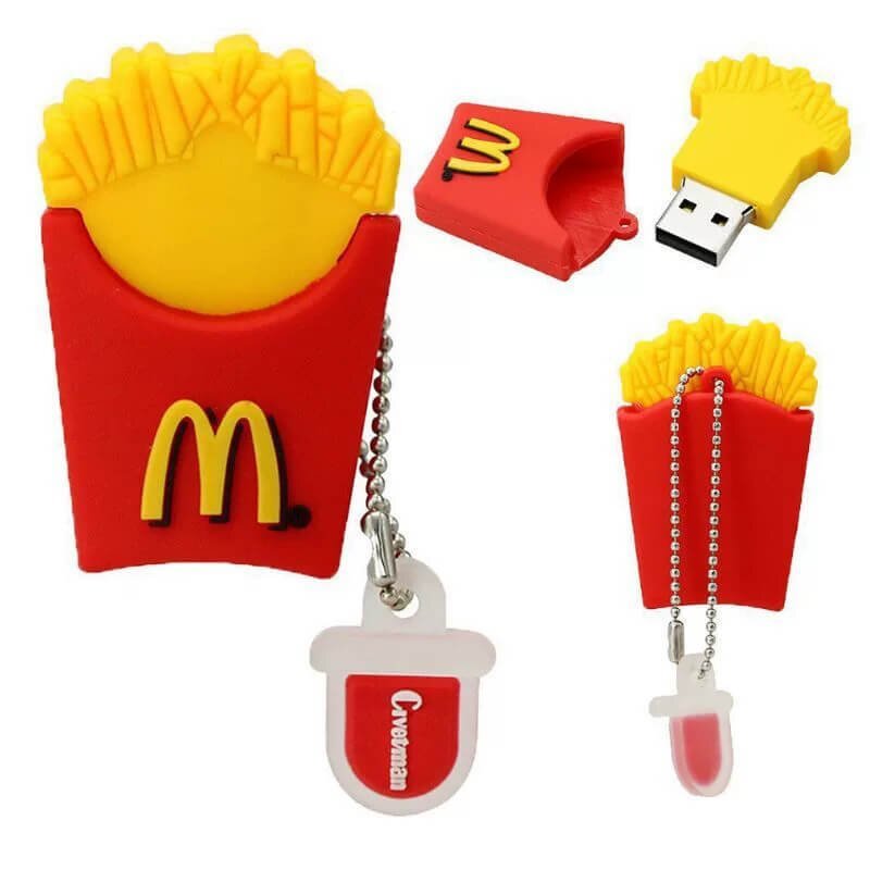 custom McDonald's French Fries USB Drive