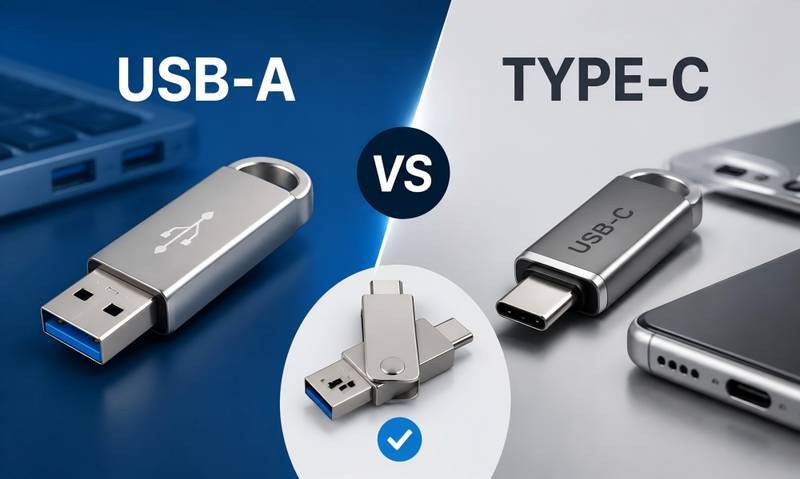 Type-C USB Drives vs Traditional USB Drives