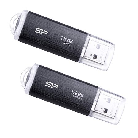 Silicon Power Pack de 2 memorias USB de 128 GB 3.03.1 Gen1 Blaze B02