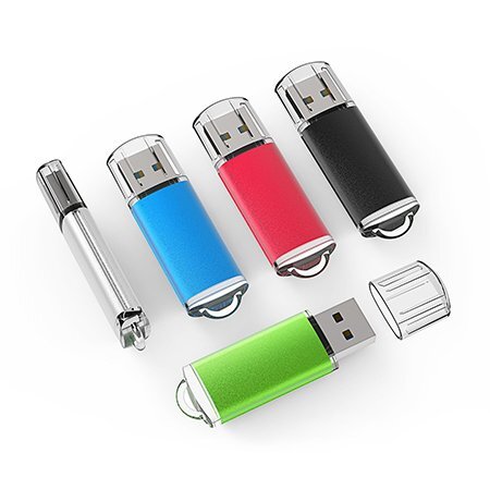 TOPESEL USB Flash Drive 5 Pack 32GB USB 2.0 Flash Drive Memory Stick USB Jump Drive USB Storage Flash Drives Pen Drive Thumb Drives