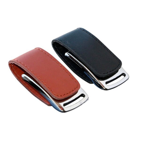 Creative Leather USB Flash Drive - custom leather USB flash drive with logo, made by YOUSAN USB manufacturer