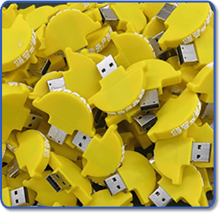Custom USB production example