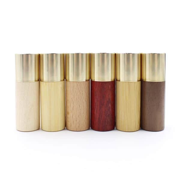USB Memory Disk Wooden Cylinder Shaped USB Drive - custom wooden USB flash drive with logo, made by YOUSAN USB manufacturer