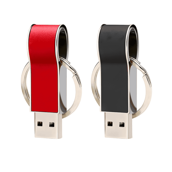 Metal Keychain USB 3.0 Flash Drive Drive - custom metal USB flash drive with logo, made by YOUSAN USB manufacturer